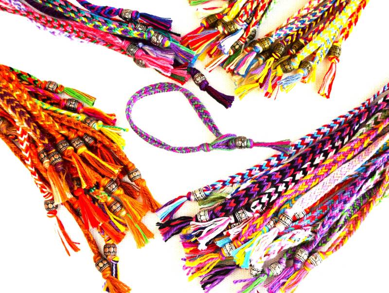 Unisex Freundschafts Armbänder Oder Fußkettchen - Handgewebt von CreationsByBronte