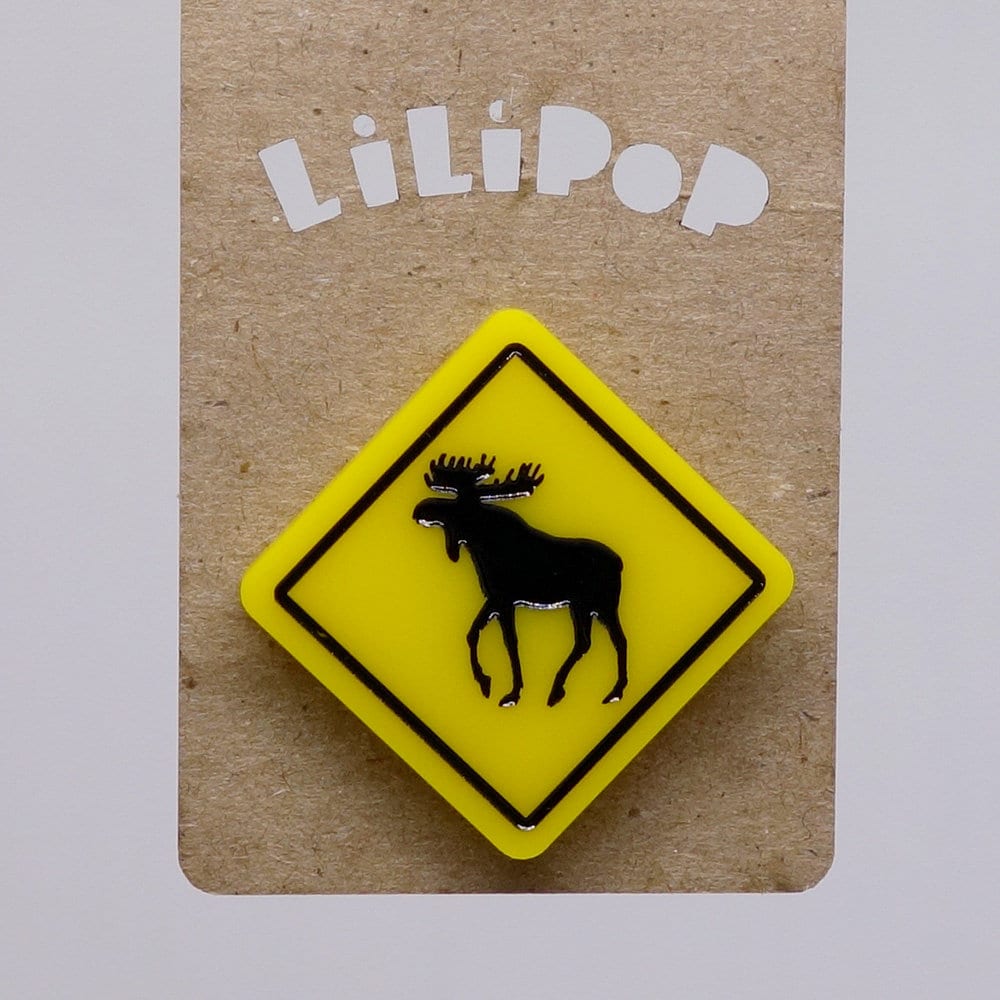 Kappe Lili0319 Traverse Elch Kunststoff Gelb Wiederhergestellt Laser Lilipop von CreationsLilipop