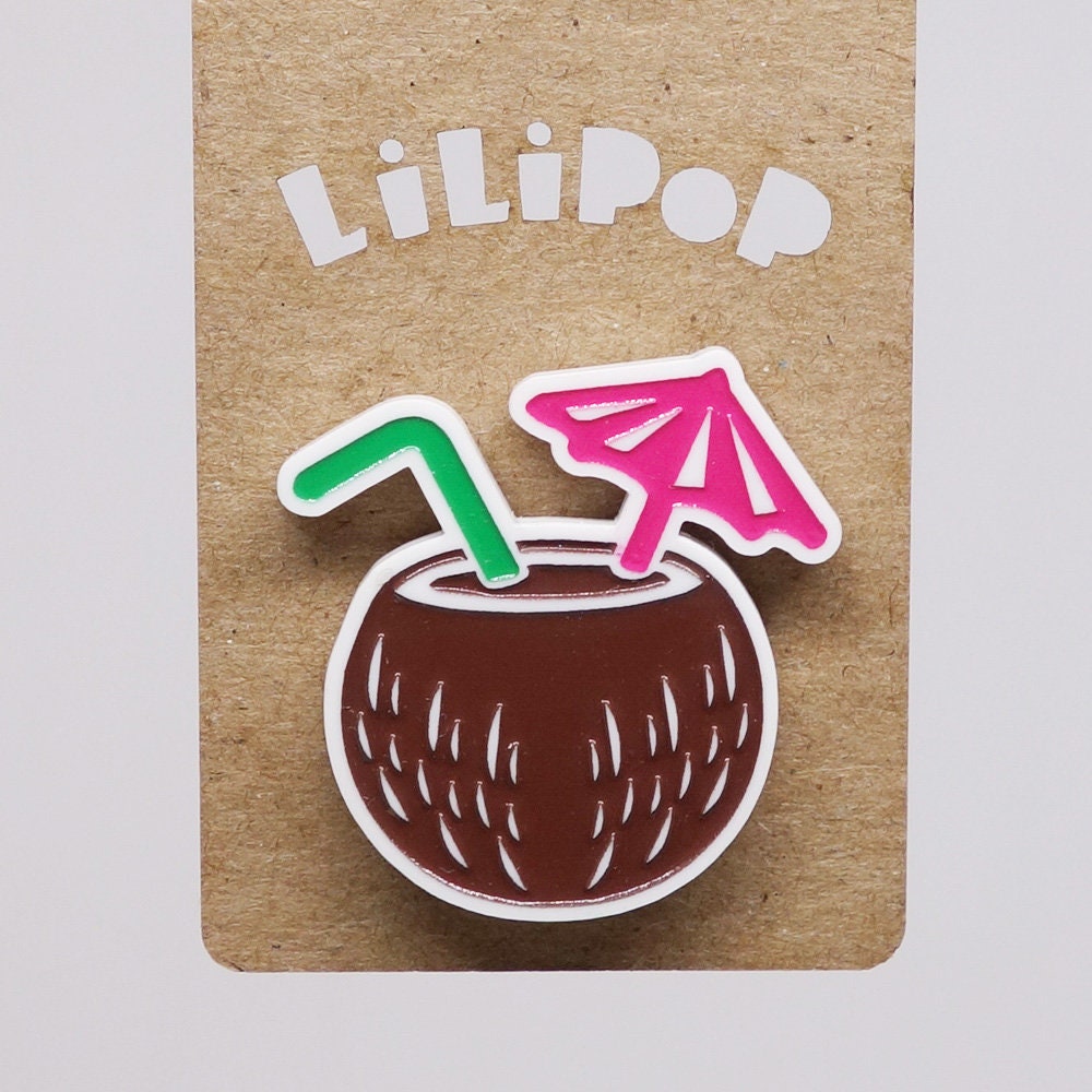Kokosnuss | Lili0614 Zurückgewonnene Kunststoff Getränk Lilipop Laser Stift von CreationsLilipop