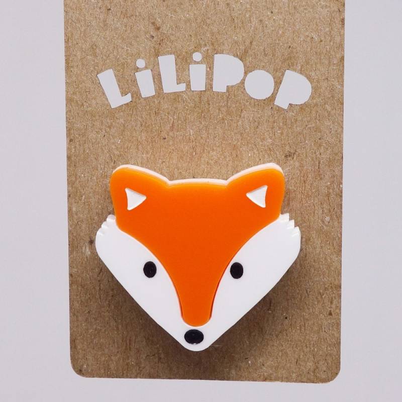 Pin Lili0297 Fox Kunststoff Orange Weiß Erholte Sich Laser-Lilipop von CreationsLilipop