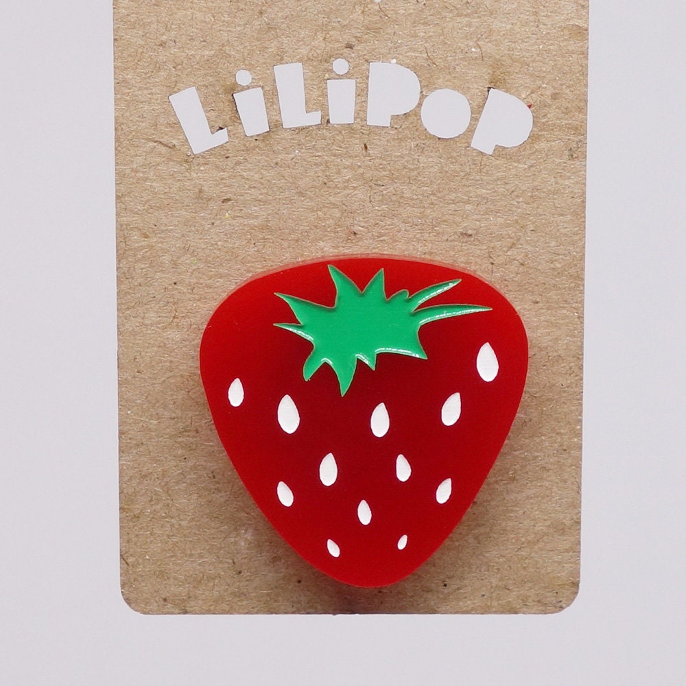 Pin Lili0400 Kunststoff Erholte Sich Rote Erdbeere Laser Lilipop von CreationsLilipop
