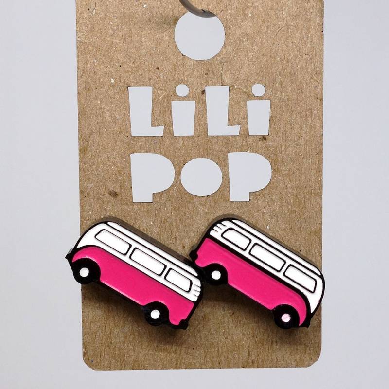 Westfalia Lili0579 Ohrstecker Aus Recyceltem Kunststoff, Lilipop-Laserschnitt von CreationsLilipop