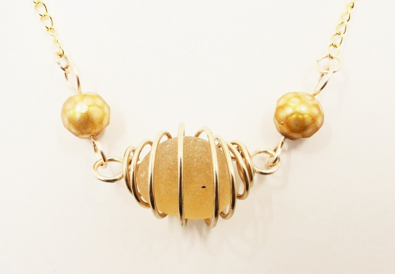 Artikel 842 - Echte Gelbe Seeglas Draht Gewickelte Halskette Geschenk Für Sie, Christlicher Schmuck, Glaubensgeschenk, Schmuck Artikel 842 - Echte Gelbe Seeglas Draht Gewickelte Halskette Geschenk Für Sie, Christlicher Schmuck, Glaubensgeschenk, Schmuck von CreationsbyCglass