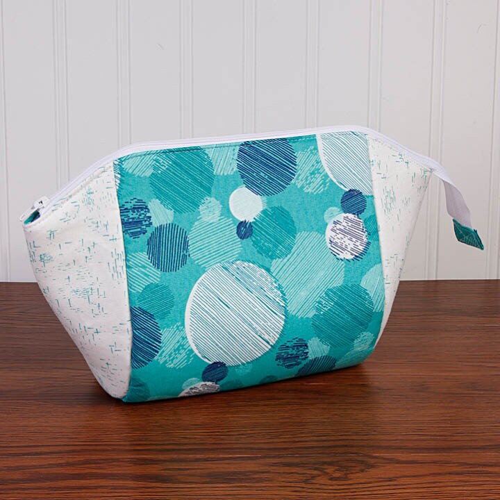 Versandfertige Kosmetiktasche Teal, Reisetasche, Reißverschlusstasche, Tasche, Beutel, Baumwoll-Candy-Beutel, Schminktasche Versandfertige Kosmetiktasche Teal, Reisetasche, Reißverschlusstasche, Tasche, Beutel, Baumwoll-Candy-Beutel, Schminktasche von CreationsbyMandJ