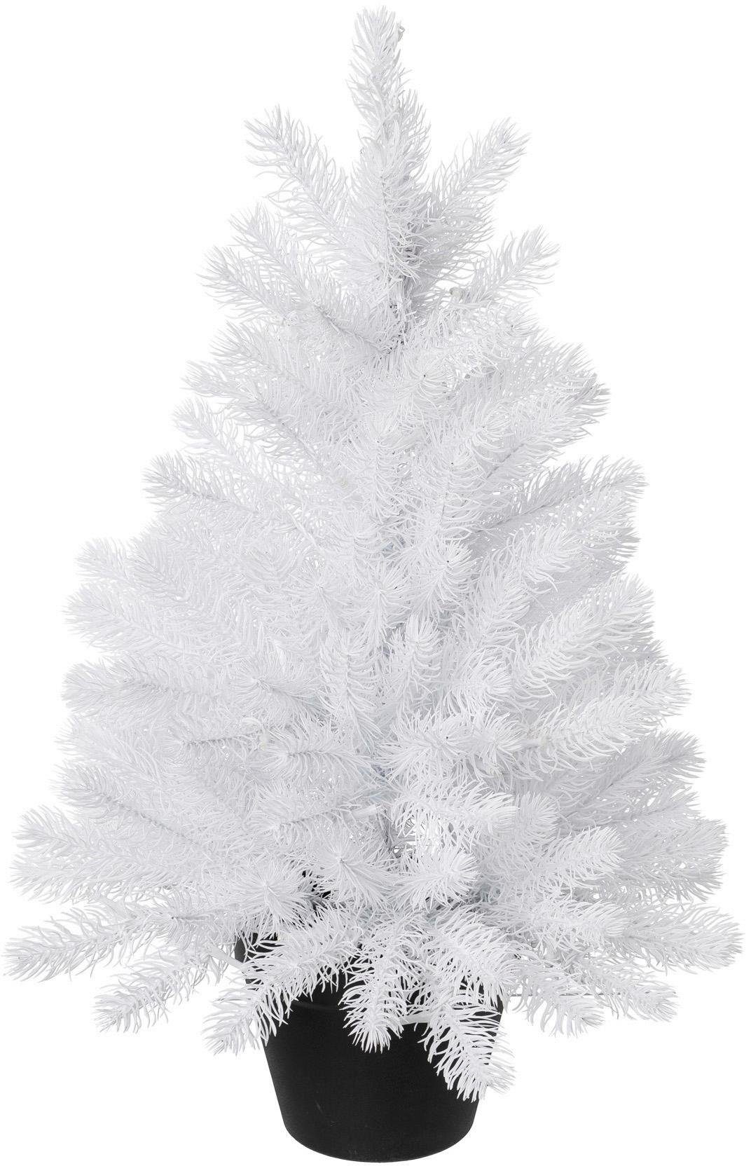 Creativ deco Künstlicher Weihnachtsbaum "Weihnachtsdeko, künstlicher Christbaum, Tannenbaum", im Topf von Creativ Deco