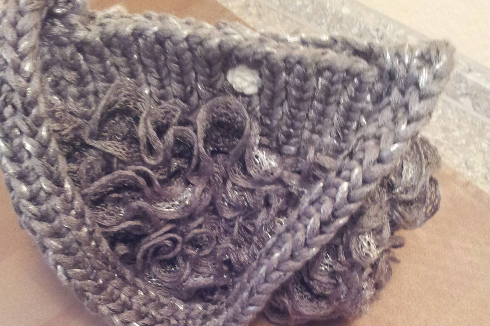 Gestrickte Handtasche Mit Innenfutter Gestrickte Handtasche Mit Innenfutter von CreativKunst