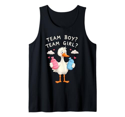 Team Boy or Team Girl Storch Gender Reveal Celebration Tank Top Team Boy or Team Girl Storch Gender Reveal Celebration Tank Top von Creative Celebrations for Expecting Parents and