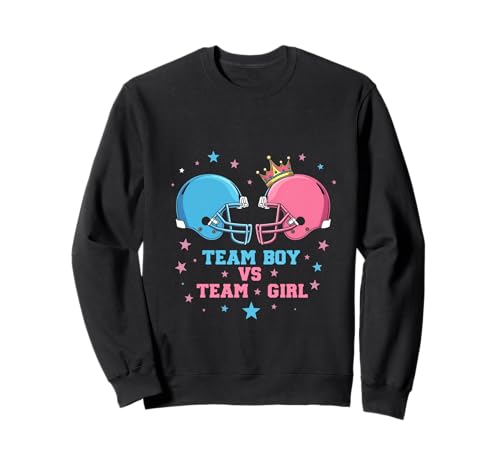Showdown zwischen Team Boy und Team Girl Football: Enthüllung des Geschlechts Sweatshirt Showdown zwischen Team Boy und Team Girl Football: Enthüllung des Geschlechts Sweatshirt von Creative Family Moments Merchandise for