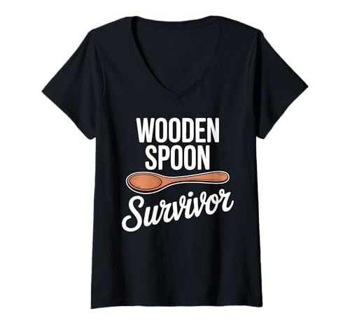 Damen Lustige Holz-Überlebende, Humor, Geschenkidee T-Shirt mit V-Ausschnitt Damen Lustige Holz-Überlebende, Humor, Geschenkidee T-Shirt mit V-Ausschnitt von Creative Funny Wooden Survivor Novelty Apparel