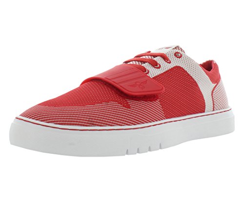 Creative Recreation Herren Cesario lo Woven Modische Sneaker, rot/weiß, 42.5 EU von Creative Recreation