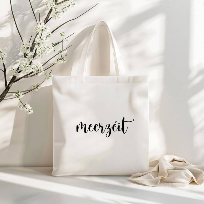 Stofftasche "Meerzeit" - Jutebeutel Maritim | Geschenk Urlaub Nordsee Ostsee Strandtasche Nachhaltig Stofftasche "Meerzeit" - Jutebeutel Maritim | Geschenk Urlaub Nordsee Ostsee Strandtasche Nachhaltig von CreativeAllTime