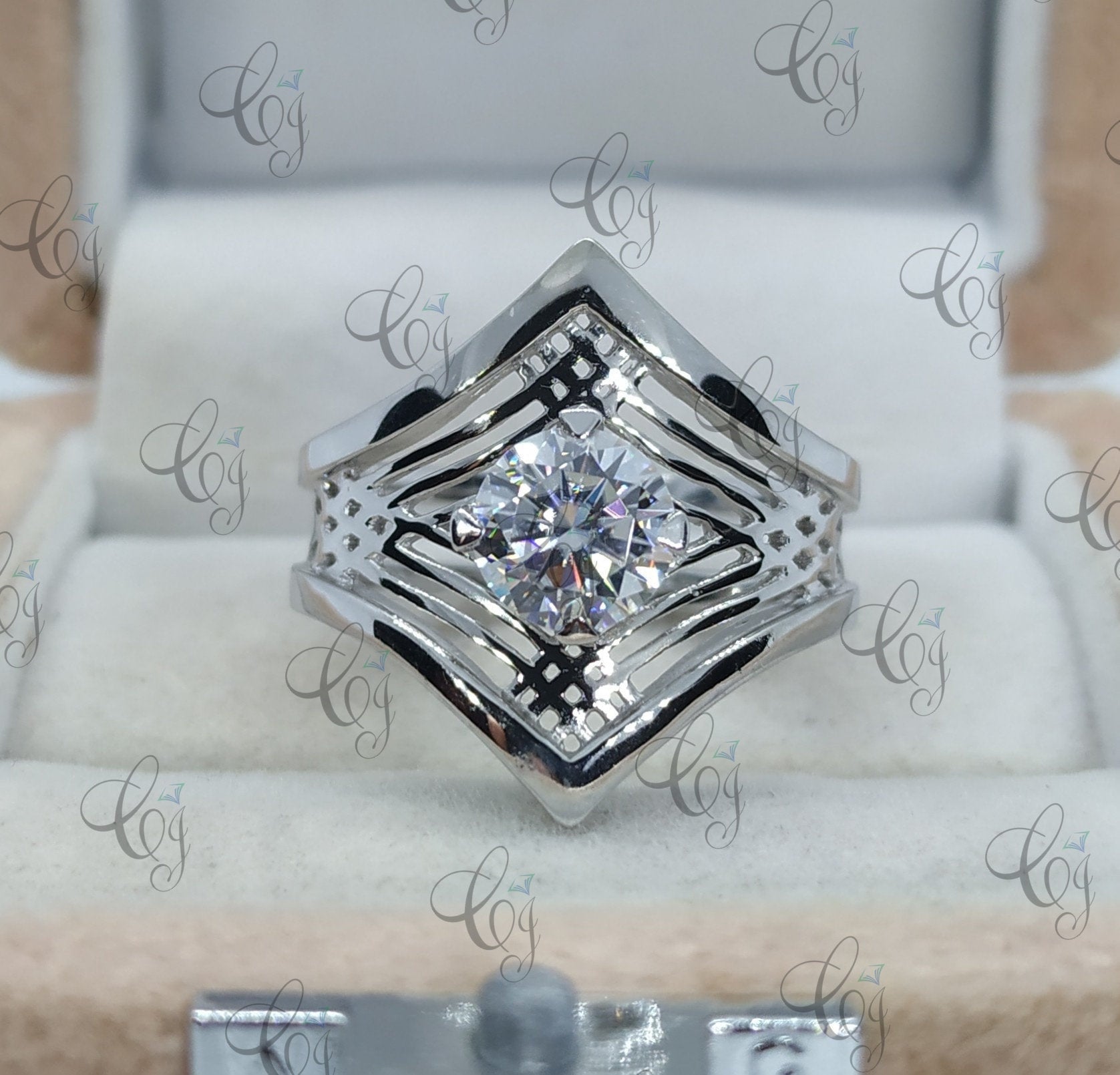 2, 30 Ct Rundschliff Solitär Verlobungsring Aus 925 Sterling Silber - Damen Moderner Stil Ehering Einzigartiger Jahrestag Ring Geschenk von CreativeByChirag