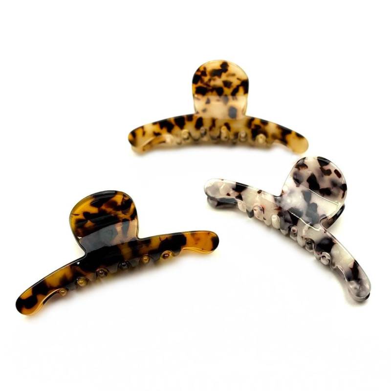 9 cm Haarspange, Schildkrötenmuster, Aus Acetat von CreativeCornerParis