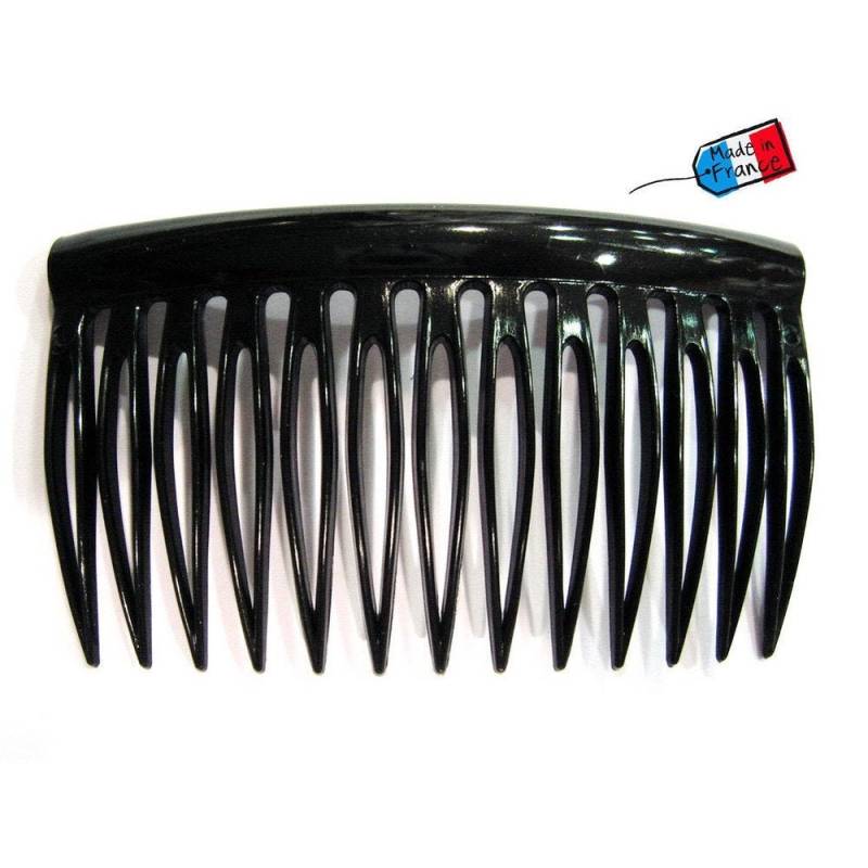 Set Mit 4 Kämmen Der Aufschrift "Made in France" 7cm Schwarz von CreativeCornerParis