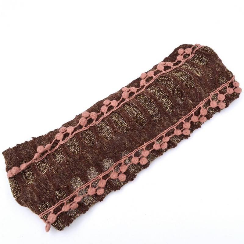 stirnband, Ausgefallenes Haarband, Breite 9cm, Haaraccessoire - Braun von CreativeCornerParis