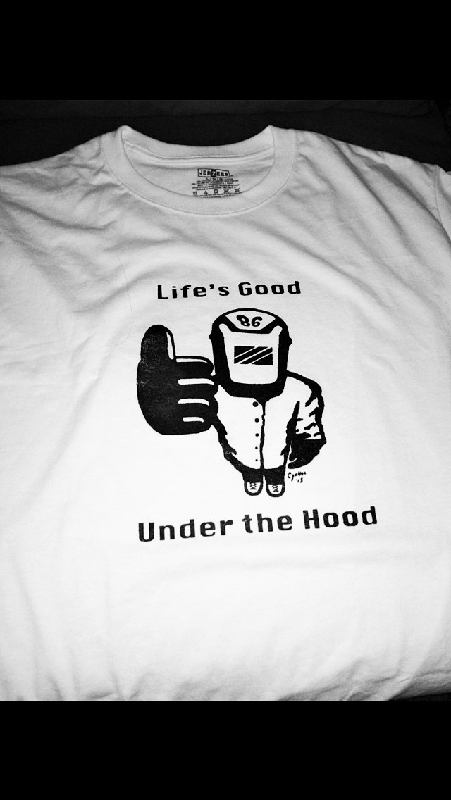 Life Is Good Unter Der Haube T-Shirts Für Schweißer Life Is Good Unter Der Haube T-Shirts Für Schweißer von CreativeCuzzin