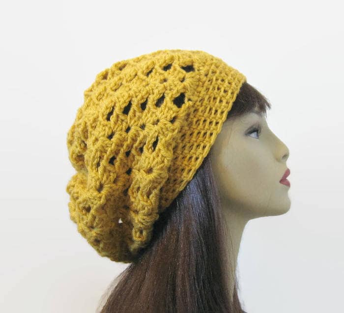 Gehäkelte Mütze Senf Gold Damenmütze Gehäkelte Senf Gelb Strickmütze Mustard Slouch Tam Gehäkelte Mütze Senf Gold Damenmütze Gehäkelte Senf Gelb Strickmütze Mustard Slouch Tam von CreativeDesignsbyAmi
