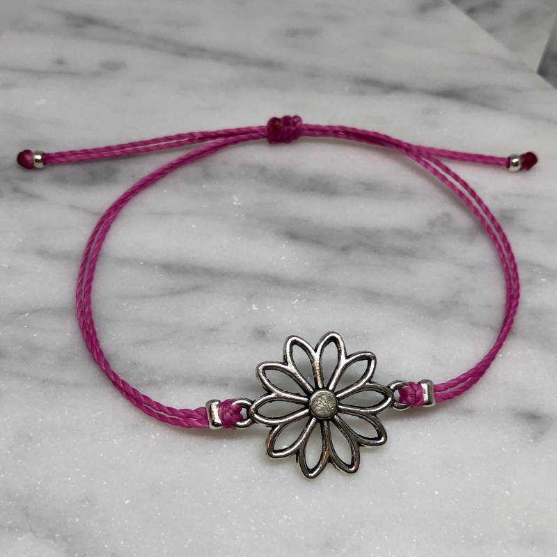 Blumen Armband, String Verstellbares Bettelarmband, Einfaches Personalisiertes Geschenke Für Sie, Brautjungfer Blumen Armband, String Verstellbares Bettelarmband, Einfaches Personalisiertes Geschenke Für Sie, Brautjungfer von CreativeDreamerShop