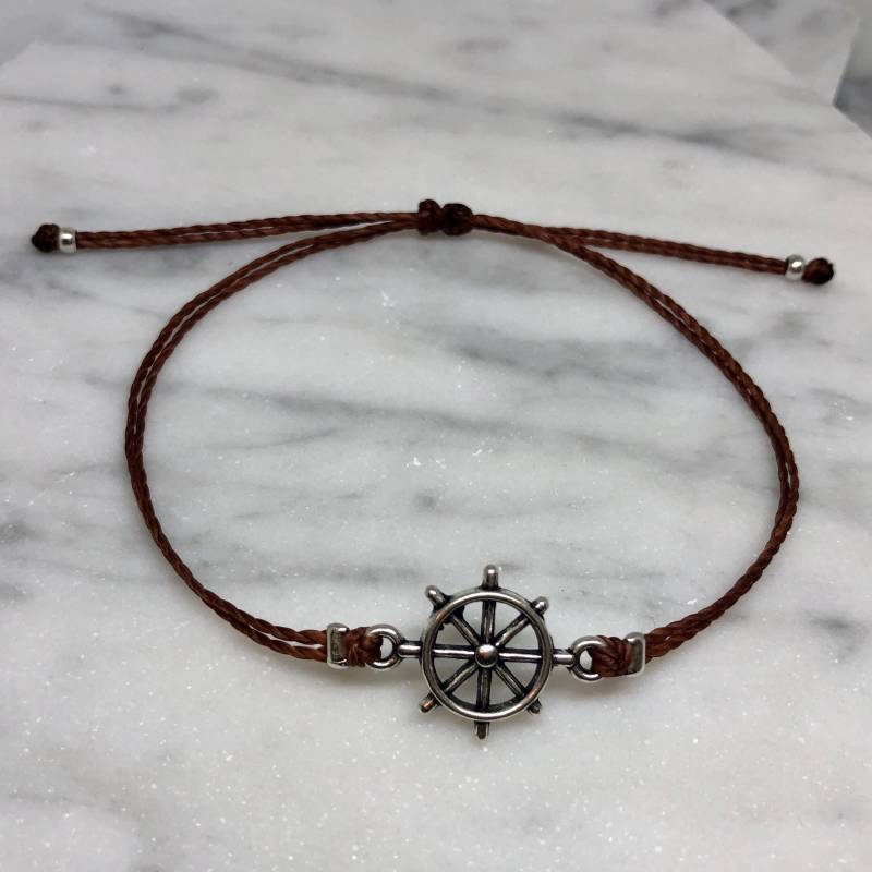 Schiffsrad Armband, String Verstellbares Bettelarmband, Einfaches Benutzerdefinierte Geschenke Für Sie, Brautjungfer Schiffsrad Armband, String Verstellbares Bettelarmband, Einfaches Benutzerdefinierte Geschenke Für Sie, Brautjungfer von CreativeDreamerShop