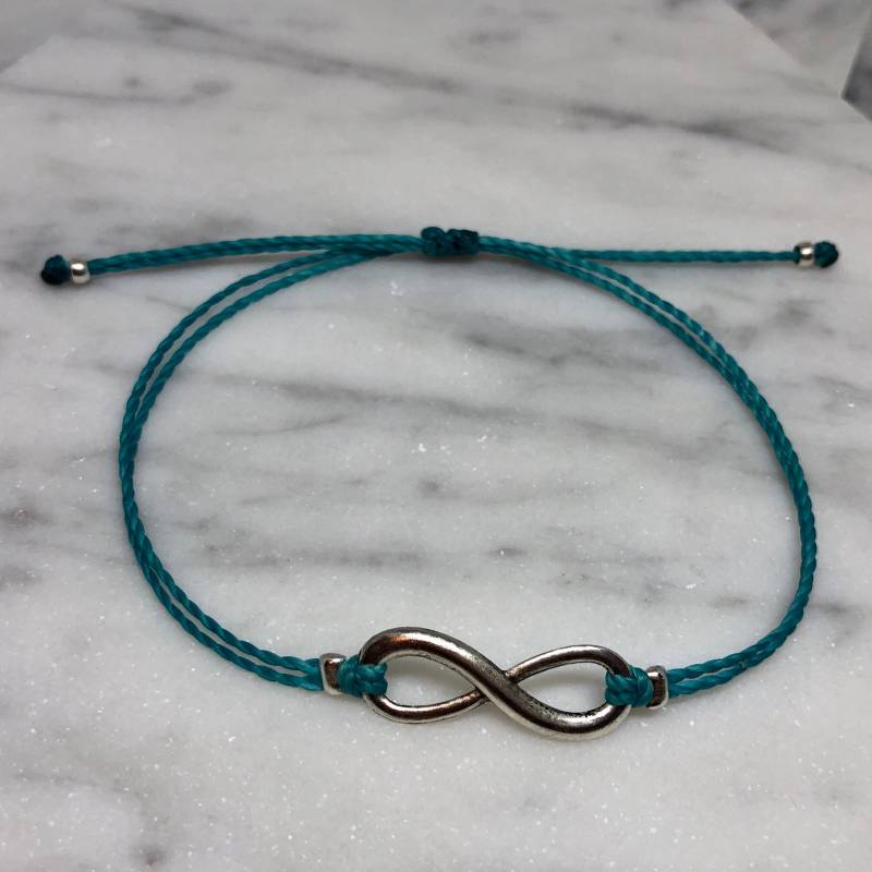 Unendlichkeit Armband, String Verstellbares Bettelarmband, Einfaches Personalisiertes Geschenke Für Sie, Brautjungfer Unendlichkeit Armband, String Verstellbares Bettelarmband, Einfaches Personalisiertes Geschenke Für Sie, Brautjungfer von CreativeDreamerShop