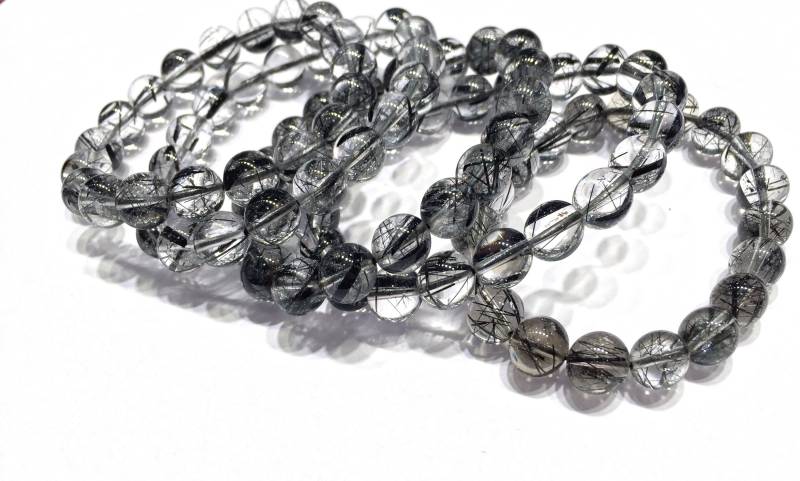 Natürliches Schwarzes Rutilquarz Armband Hochpolierte Perlen Energie Edelstein Für Schmuckherstellung Modedesign Aaaaa Qualität 7, 5mm Natürliches Schwarzes Rutilquarz Armband Hochpolierte Perlen Energie Edelstein Für Schmuckherstellung Modedesign Aaaaa Qualität 7, 5mm von CreativeGemStudio