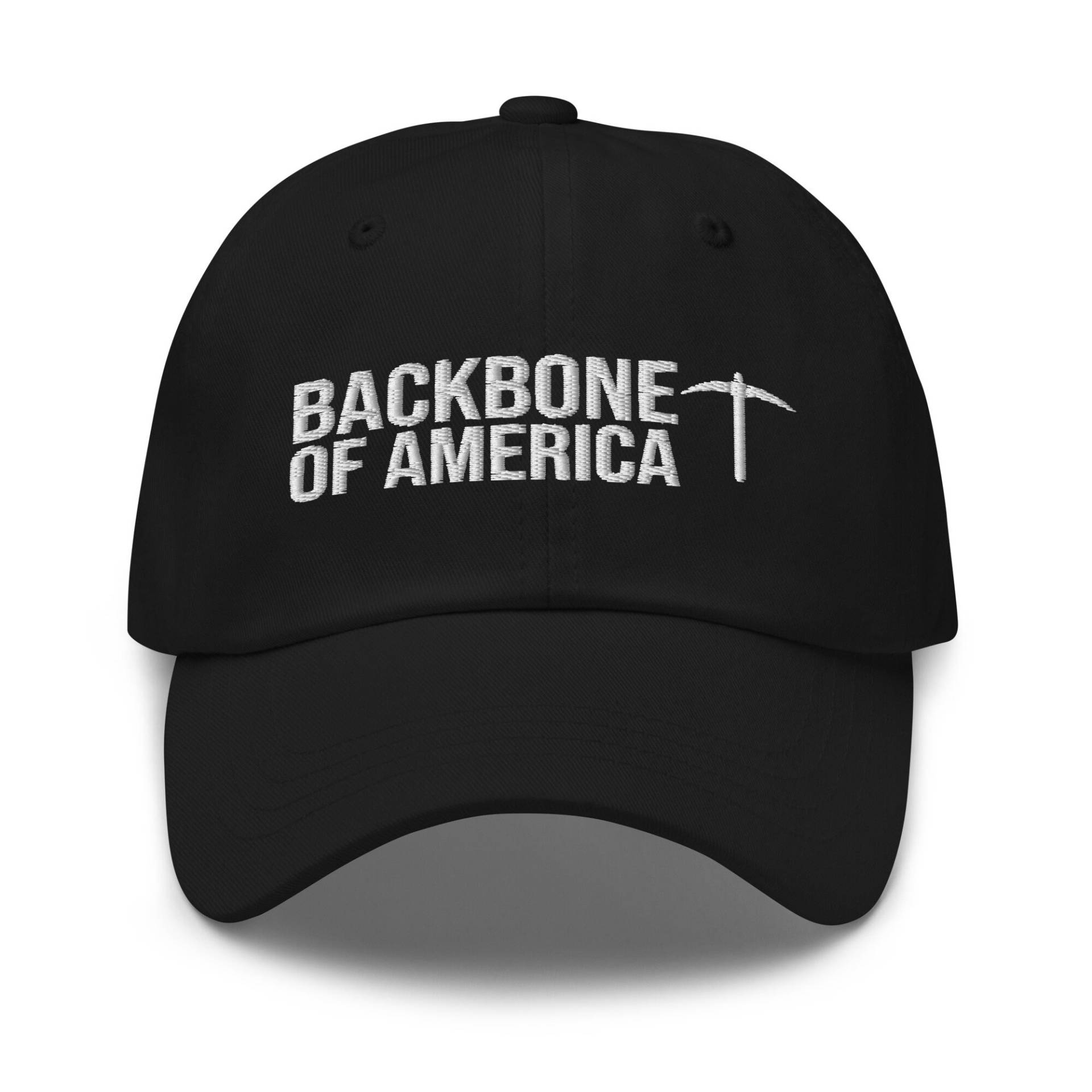 Backbone Of America Hut, Coal Miner Geschenk, Mining, Mineral Geschenk Für Miner, Bestickte Mütze, Baseballmütze, Papa von CreativeHats4You