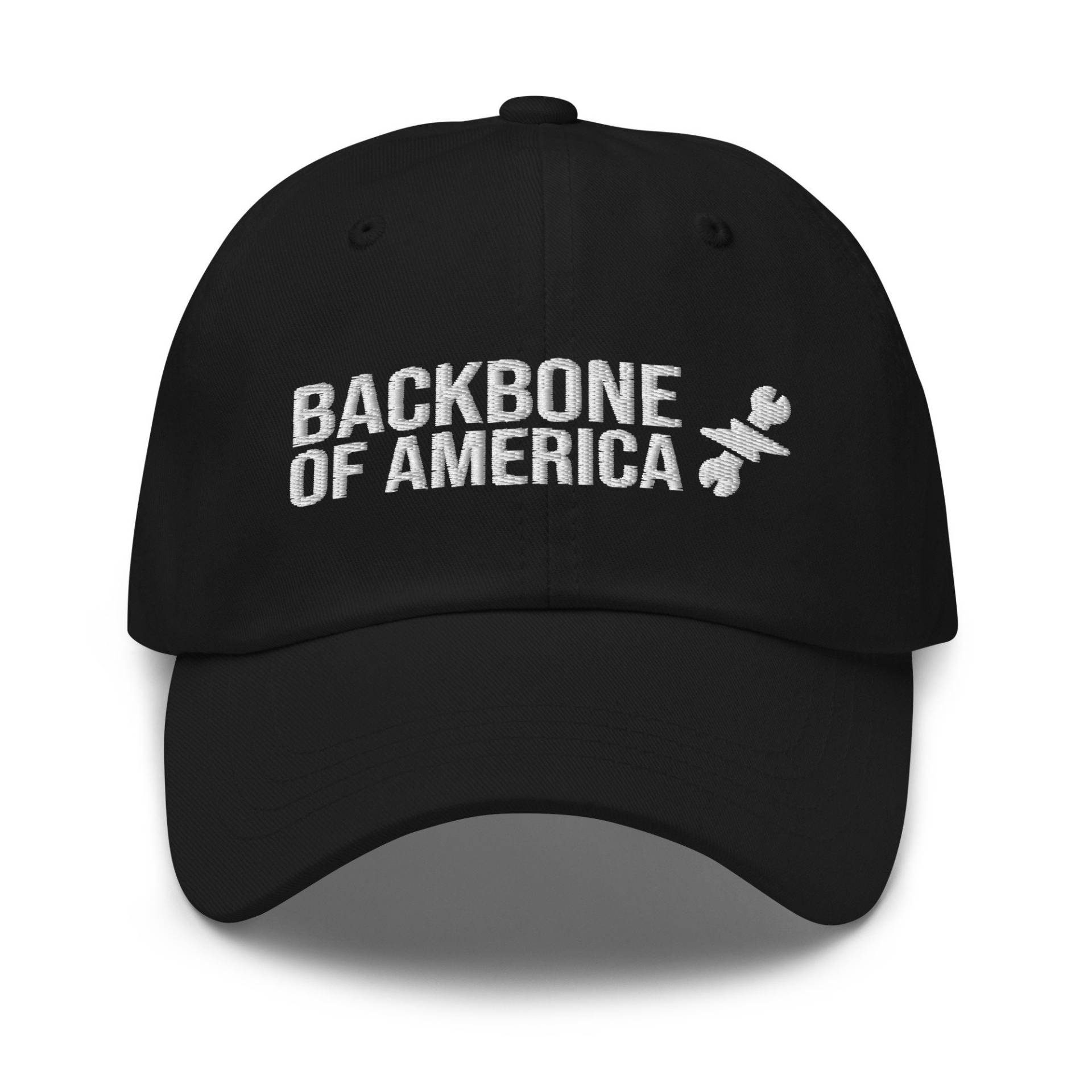 Backbone Of America Hut, Elektriker Geschenk, Gestickter Baseballmütze, Gestickte Mütze, Papa Mütze von CreativeHats4You