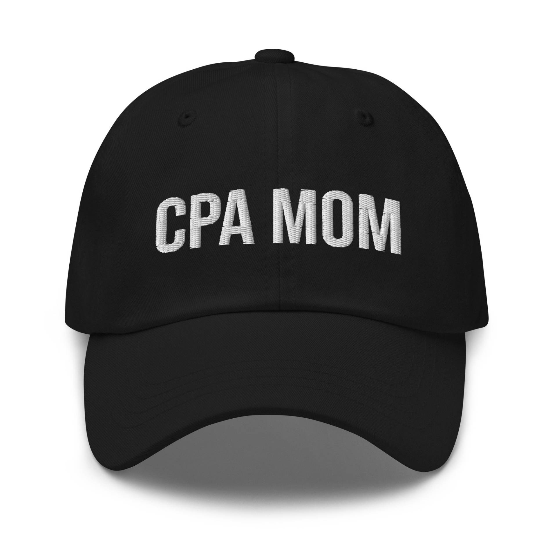 Cpa Mom Hat, Geschenk, Geschenk Für Cpa, Buchhalter Buchhaltungsgeschenk, Steuersaison, Gestickter Hut, Gestickte Mütze, Mutter, Muttergeschenk von CreativeHats4You