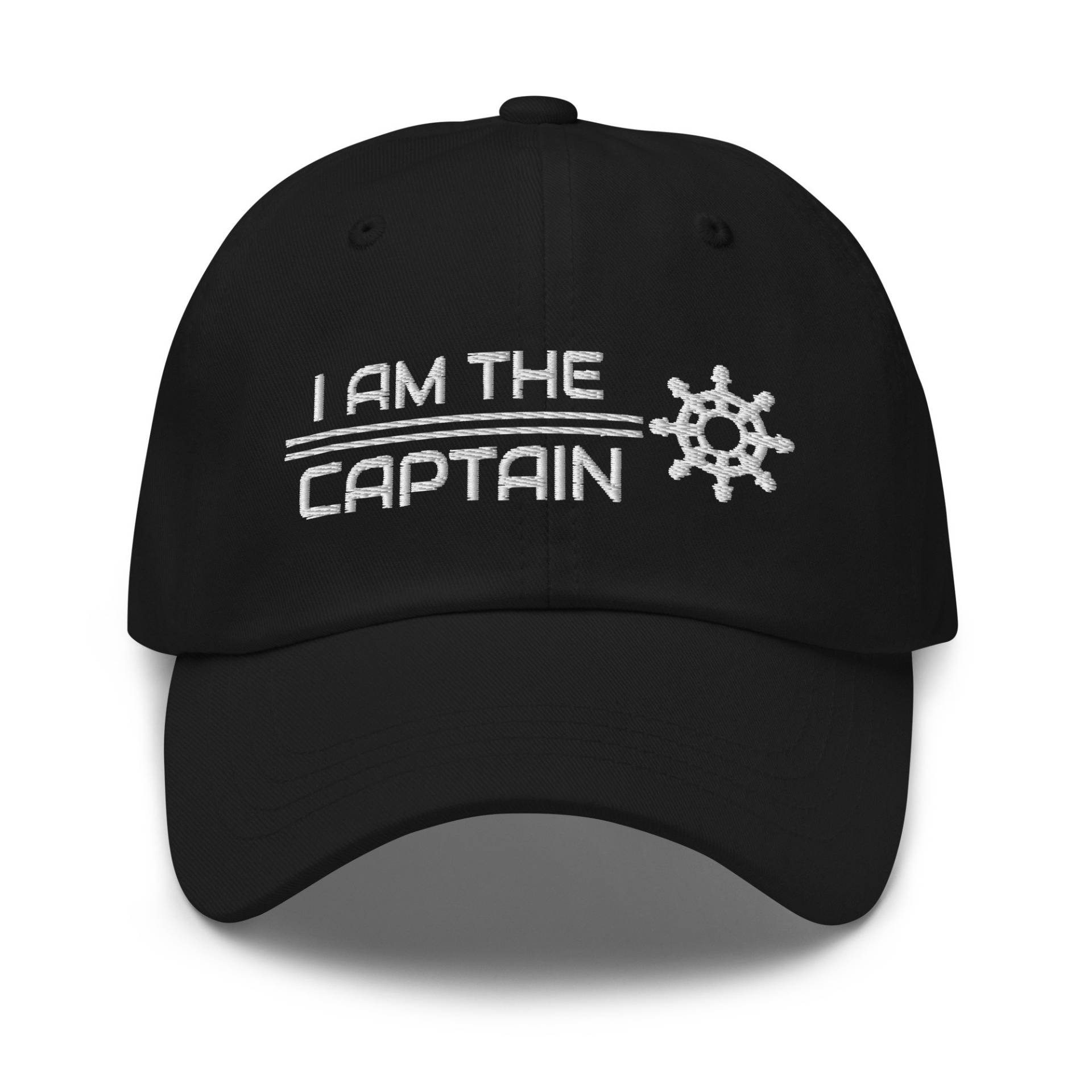 Ich Bin Der Kapitänshut, Bootskapitän Geschenk, Segelgeschenk, Bootsgeschenke, Geschenk Für Seemann, Gestickter Hut, Baseballmütze, Papa Hut von CreativeHats4You