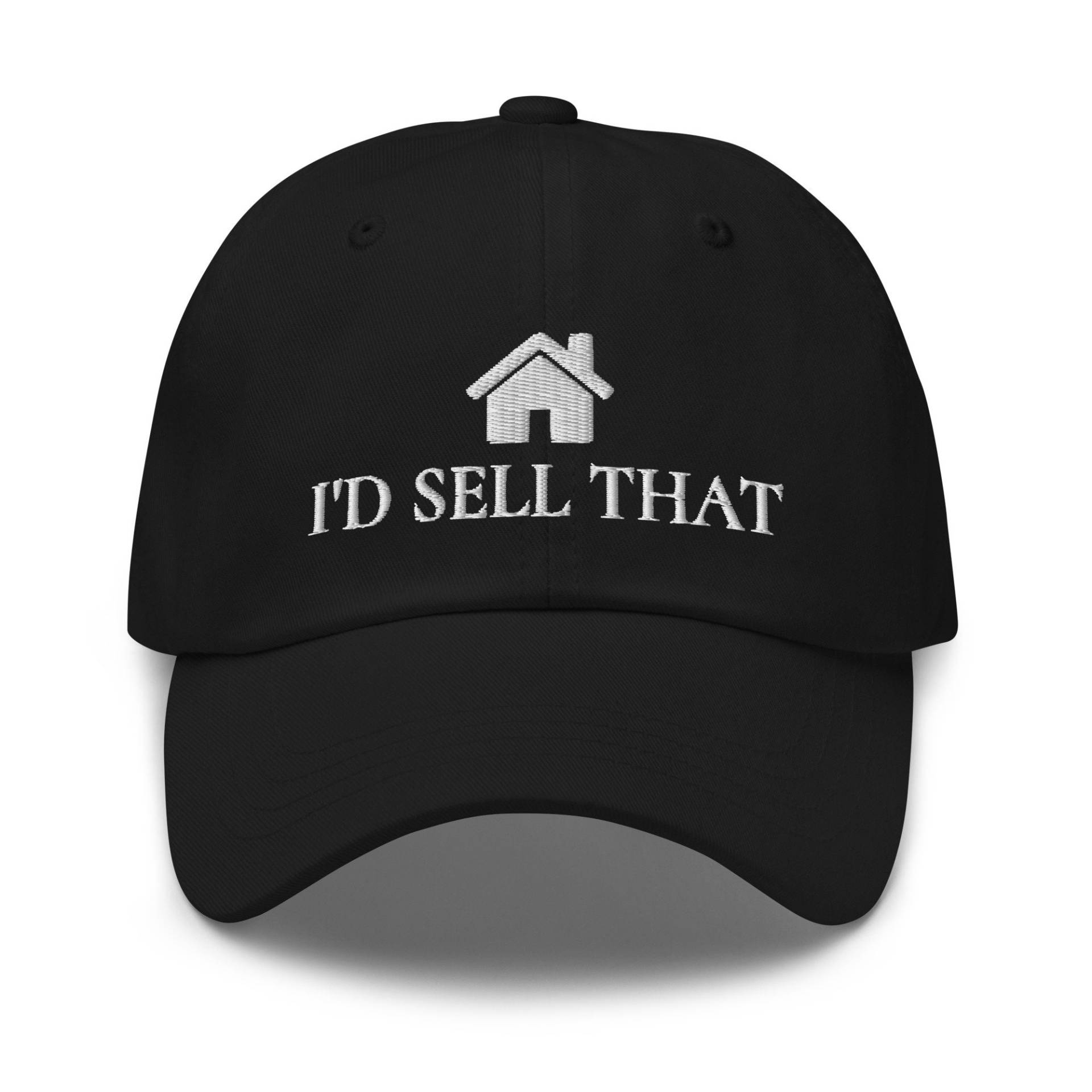 Ich Würde Diesen Hut Verkaufen, Immo Geschenk, Makler, Realtor Hut, Gestickter Baseballmütze, Bestickt von CreativeHats4You