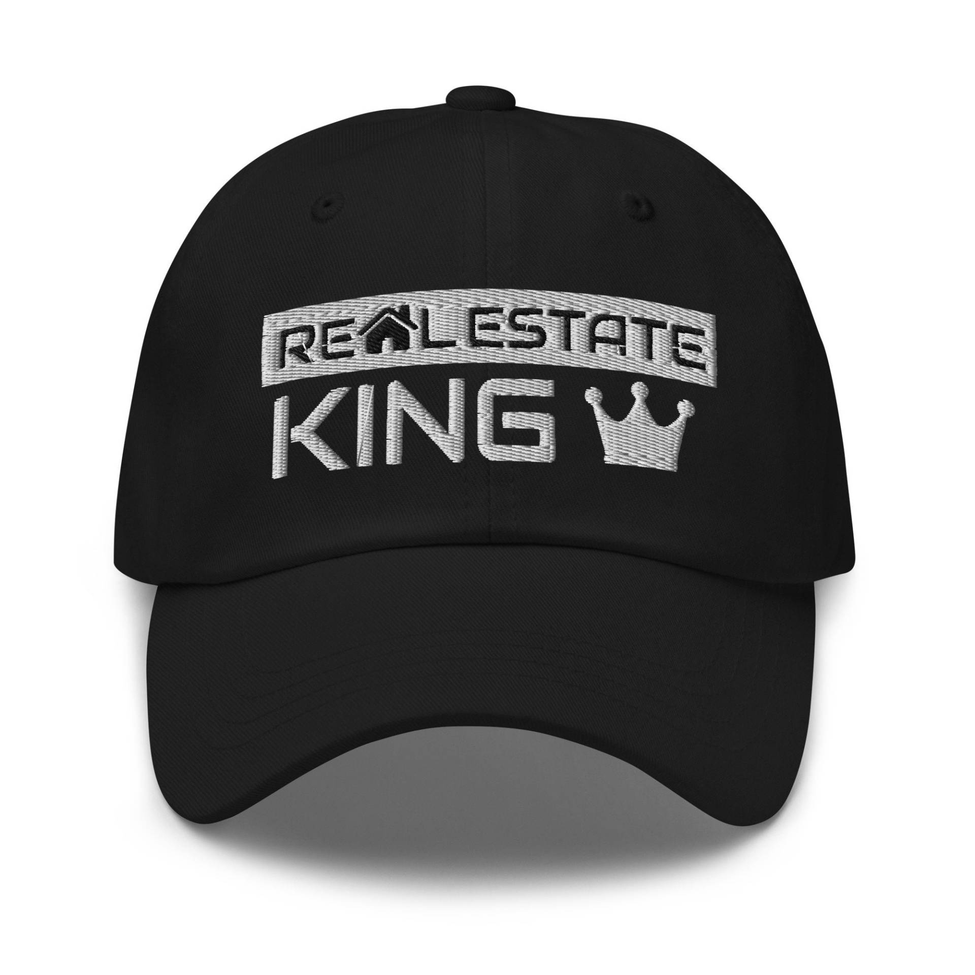 König Hut, Realtor Geschenk, Gestickter Baseballkappe, Papa von CreativeHats4You