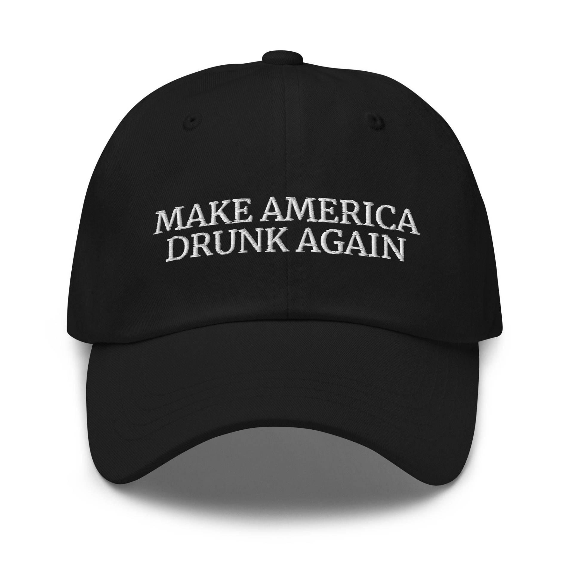 Make America Drunk Wieder Hut, Trinkgeschenk, Bier Geschenk, Liebhaber, Bestickter Baseballmütze, Bestickte Mütze, Papa von CreativeHats4You