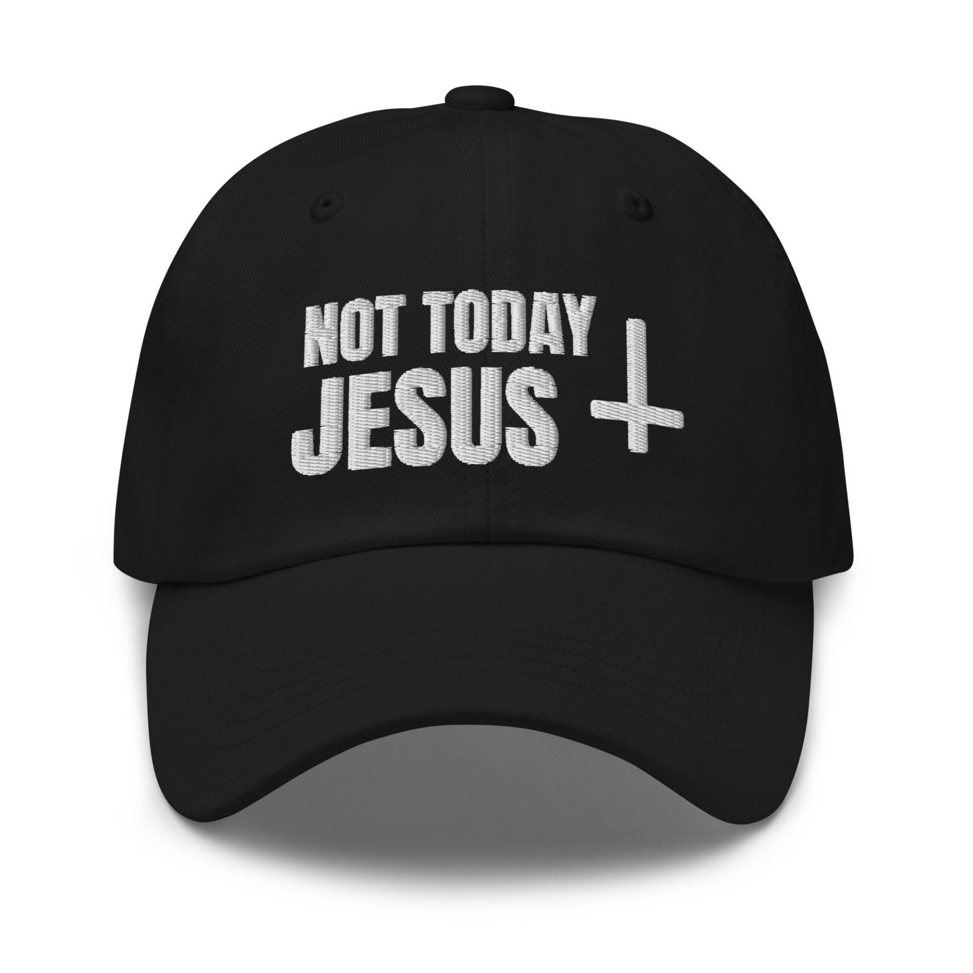 Not Today Jesus Hut, Atheist Geschenk, Atheismus Geschenk Für Atheist, Bestickte Mütze, Baseballmütze, Mütze von CreativeHats4You