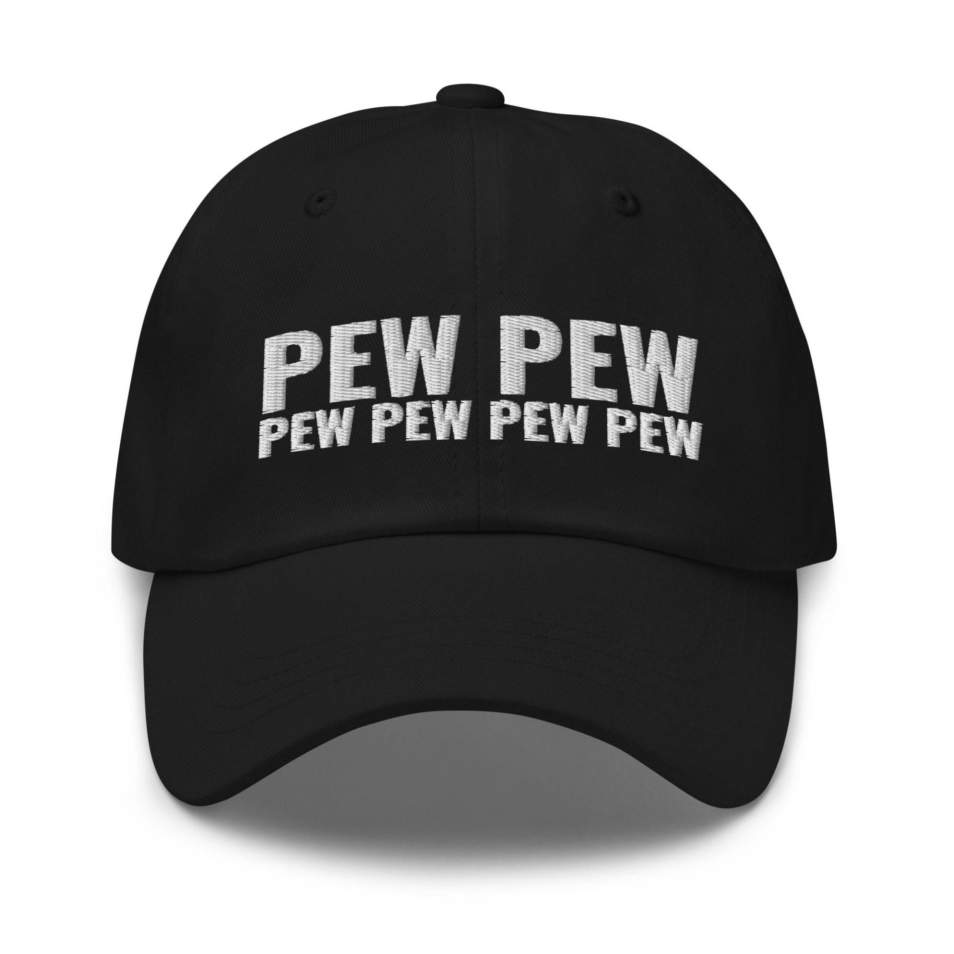 Pew Hut, Lustiges Geschenk, Sarkasmus Humor, Lustiger Bestickter Baseballmütze, Bestickte Mütze, Papa Mütze von CreativeHats4You