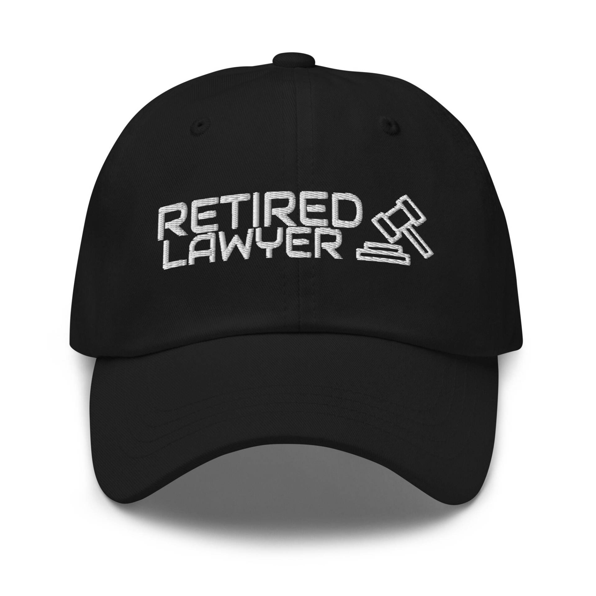 Retired Lawyer Hut, Geschenk Für Anwalt, Ruhestand Geschenk, Anwalt Ruhestand, Bestickte Mütze, Baseballmütze von CreativeHats4You