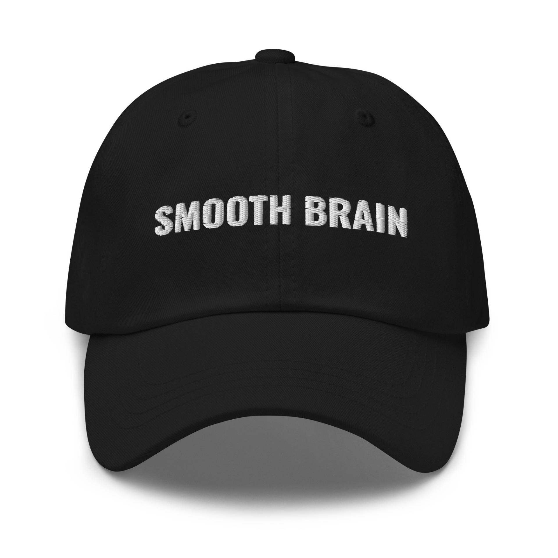 Smooth Gehirn Hut, Meme Geschenk, Dank Meme, Lustiges Lustiger Bestickter Baseballmütze, Papa Teenager-Geschenk von CreativeHats4You