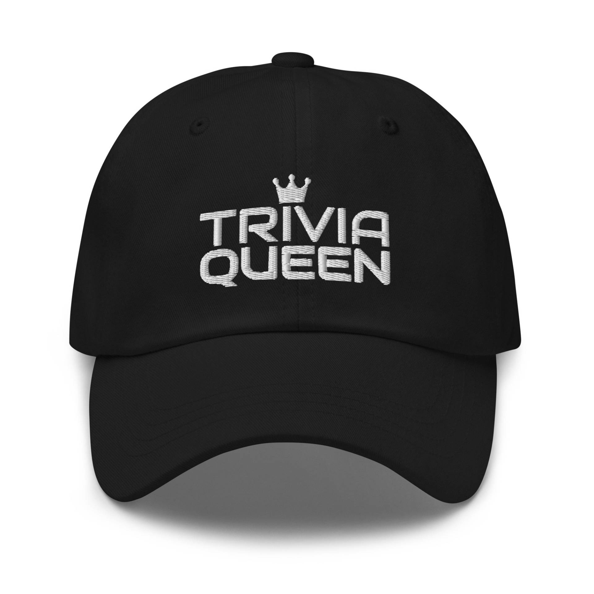 Trivia Queen Hat, Night, Team, Game Bestickte Mütze, Baseballmütze, Papa Hut, Quizspiel von CreativeHats4You