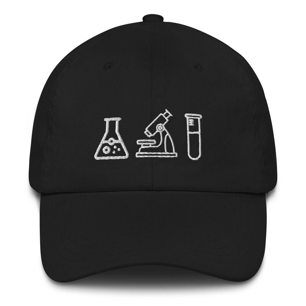 Wissenschaftshut, Wissenschaftler Geschenk, Wissenschaft Lehrer Chemie Hut, Chemiker Gestickter Baseballkappe von CreativeHats4You