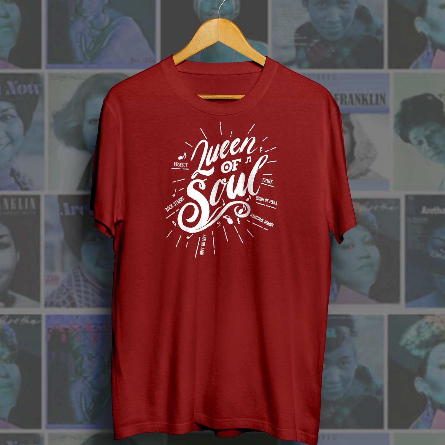 Aretha Franklin Shirt // Respekt Think Kette Der Narren Ain't No Way Rock Steady Natural Woman Aretha Franklin Shirt // Respekt Think Kette Der Narren Ain't No Way Rock Steady Natural Woman von CreativeHina
