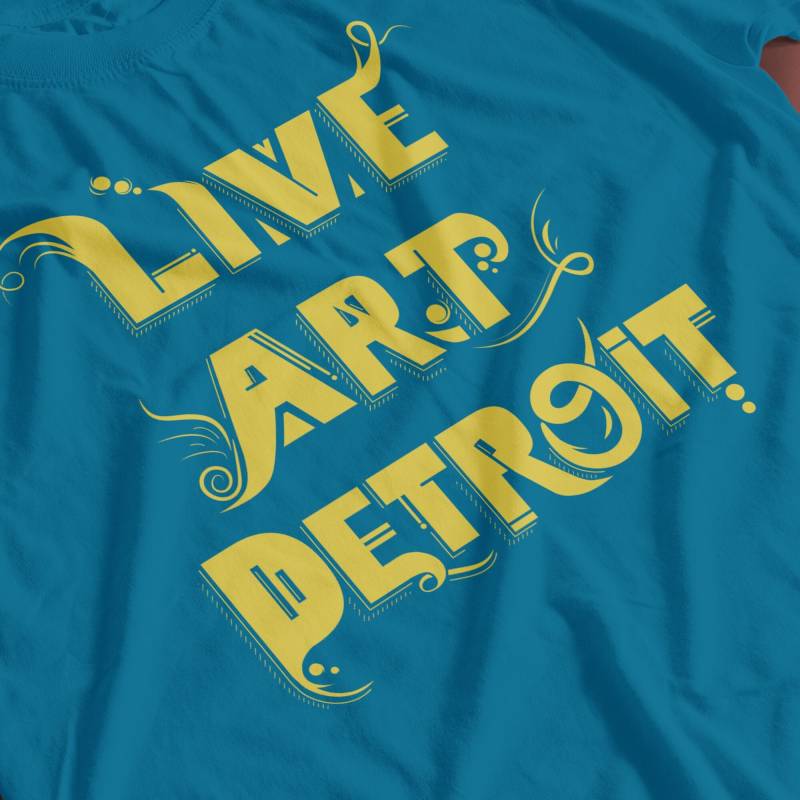 Live Art Detroit Top/Kunst Motown Künstler Motor Stadt Design Designer Made in Detro von CreativeHina
