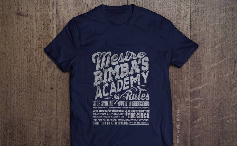 Mestre Bimba's Akademie Regeln Angloa Capoeira Brasilien Hemd Capo Bahia, Vater Von Region Mestre Bimba's Akademie Regeln Angloa Capoeira Brasilien Hemd Capo Bahia, Vater Von Region von CreativeHina