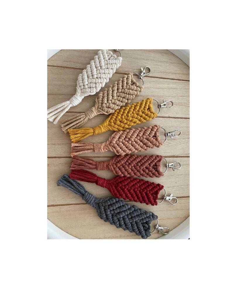 Makramee Schlüsselanhänger von CreativeHouseDE