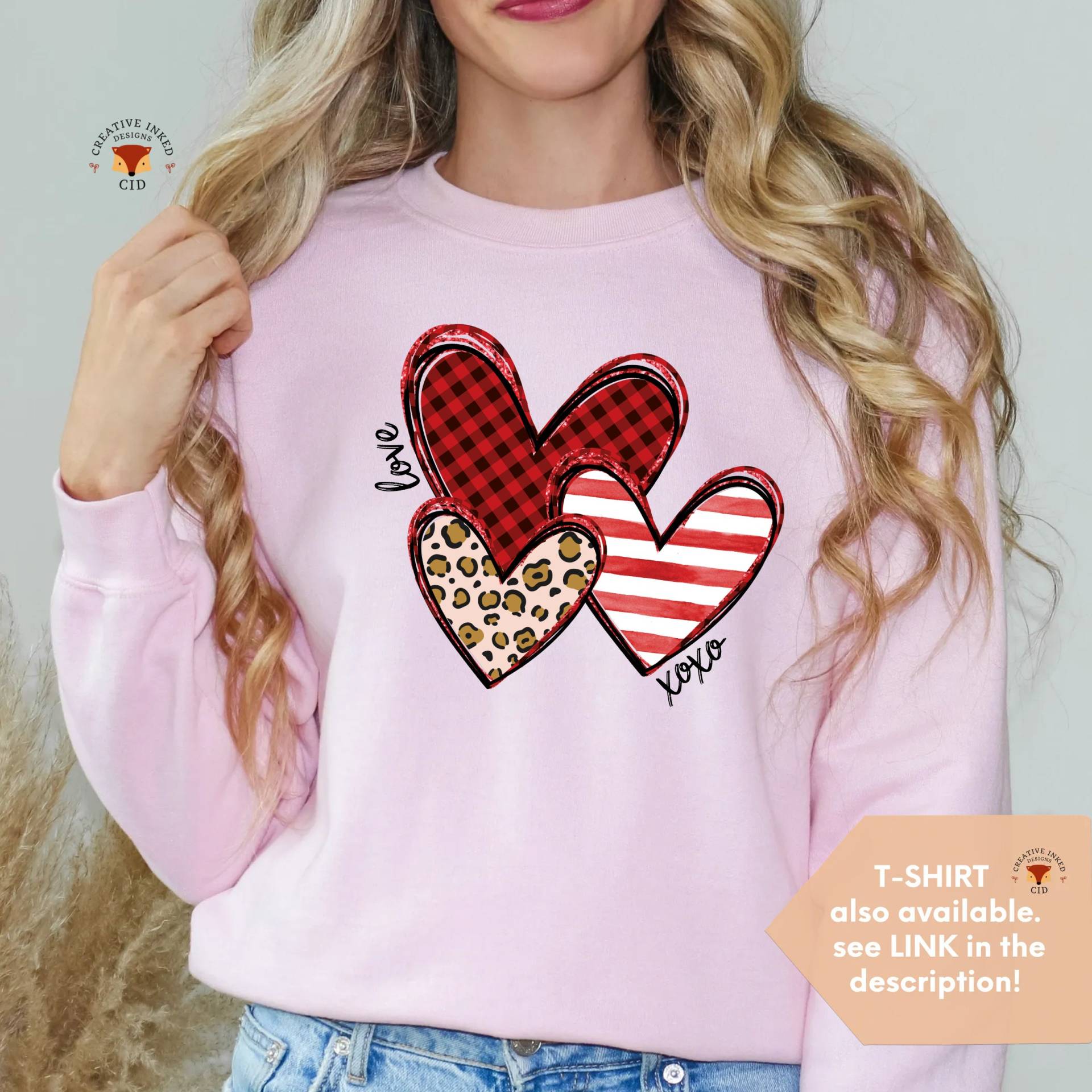 Valentinstag Pullover, Sweatshirt, Shirt, Gnome Shirts Für Frauen von CreativeInkedDesigns