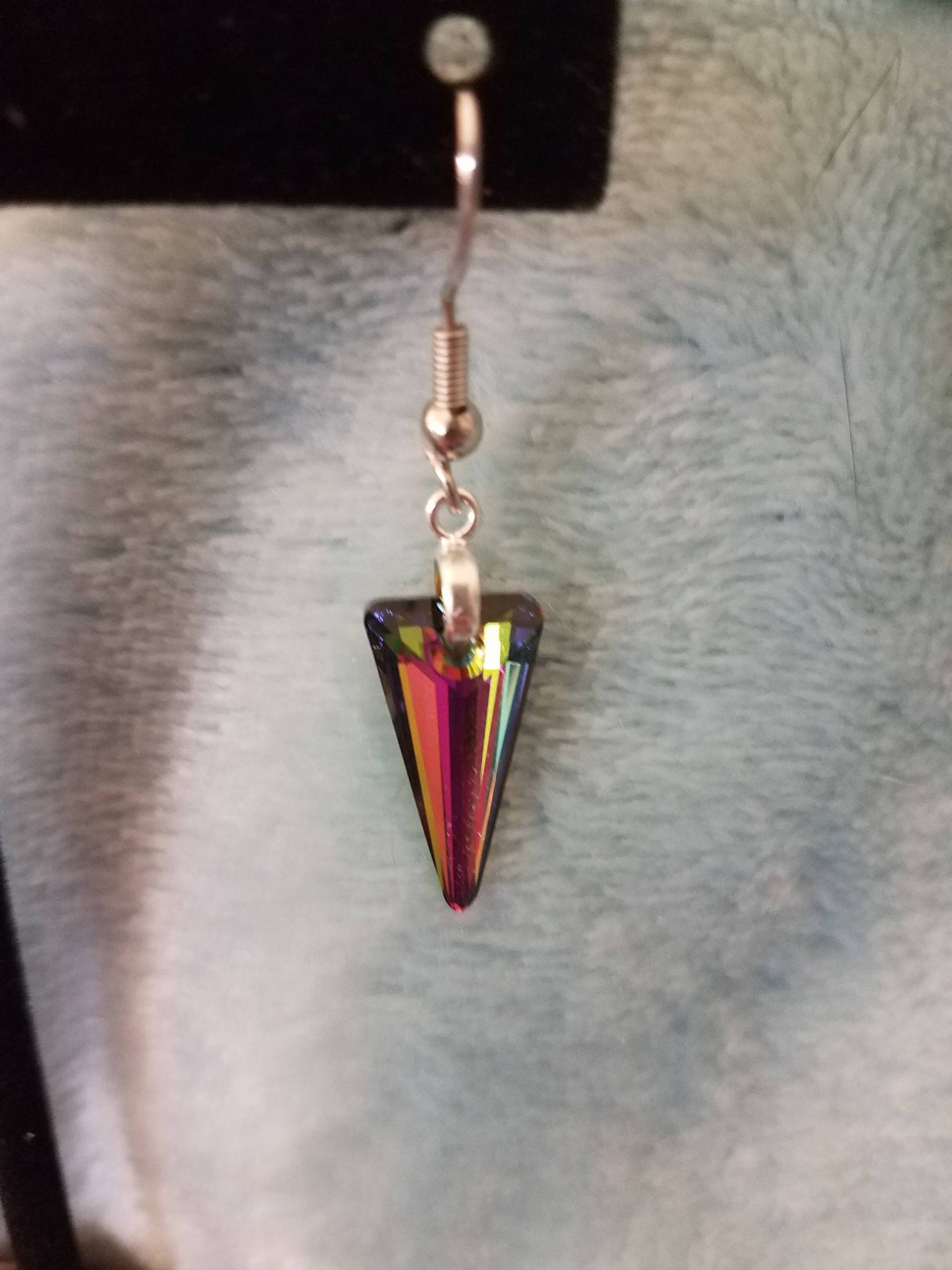 Swarofzki Kristalle Prisma Ohrringe Swarofzki Kristalle Prisma Ohrringe von CreativeJewelsByLisa