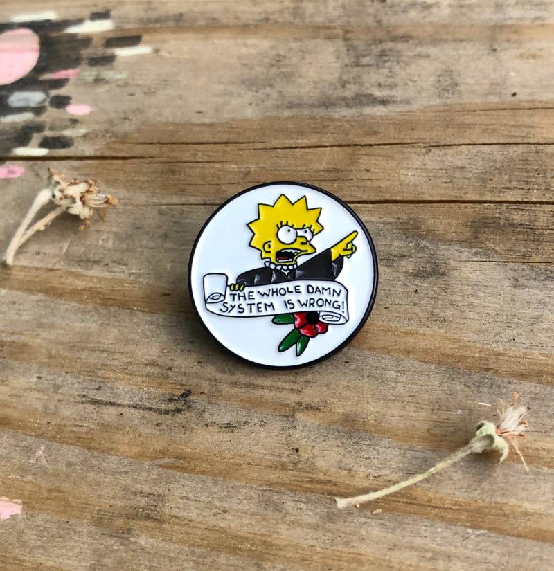 Ruth Bader Ginsberg Emaille Pin von CreativeKatePins
