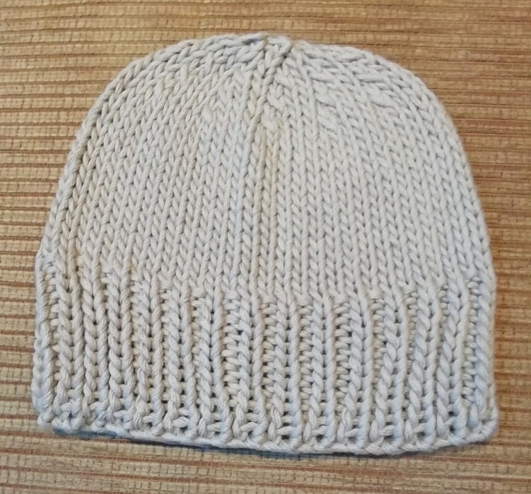 Handgemachte Zobelfarbene Baumwoll Strickmütze Unisex Wintermütze Handgemachte Zobelfarbene Baumwoll Strickmütze Unisex Wintermütze von CreativeKnitsbyTori