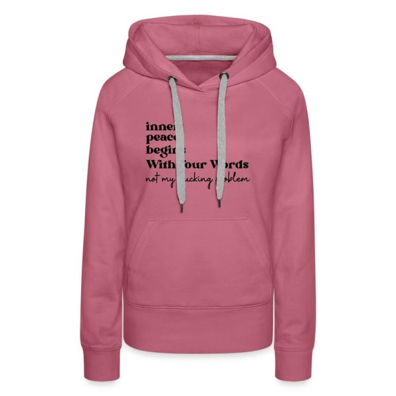 Hoodie „Not My Problem" - Statement Kapuzenpullover Für Männer & Frauen Lässiger Oversize Look Cool von CreativeMomentzShop
