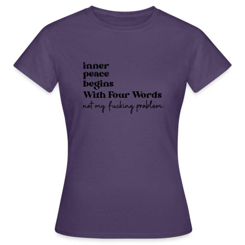 T-Shirt „Not My Problem" - Statement Kapuzenpullover Für Männer & Frauen Lässiger Oversize Look Cool von CreativeMomentzShop
