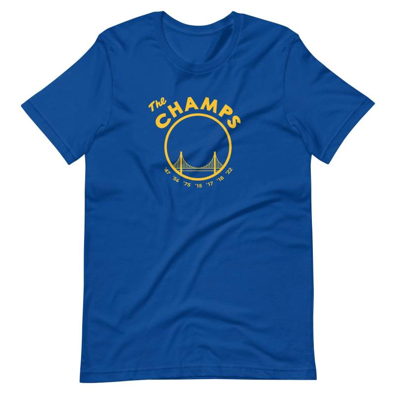 The Champs Golden State Warriors 2022 Champions T-Shirt The Champs Golden State Warriors 2022 Champions T-Shirt von CreativeSatchelShop
