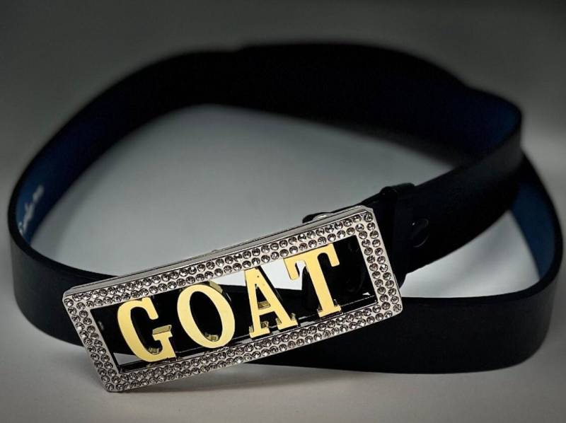 Benutzerdefinierte Name Gürtelschnalle W/Kostenloser Gürtel | Einzelne Buchstaben Jetzt Zum Kauf Erhältlich von CreativeShirtsNY